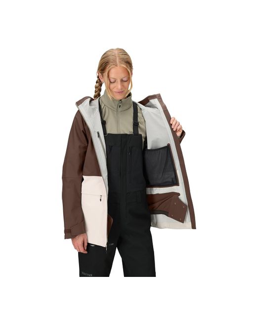 Marmot Brown Refuge Pro Ski Jacket