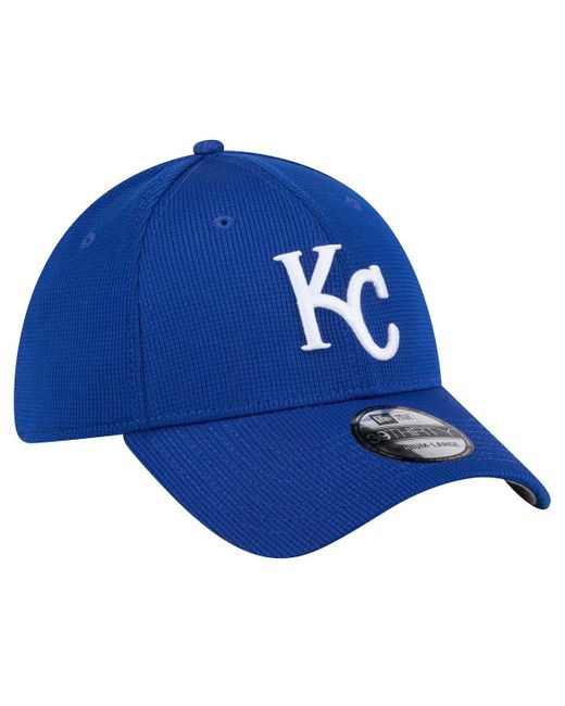 KTZ Blue Kansas City S Active Pivot 39thirty Flex Hat for men