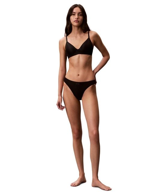 Calvin Klein Black Full Coverage Adjustable Bra