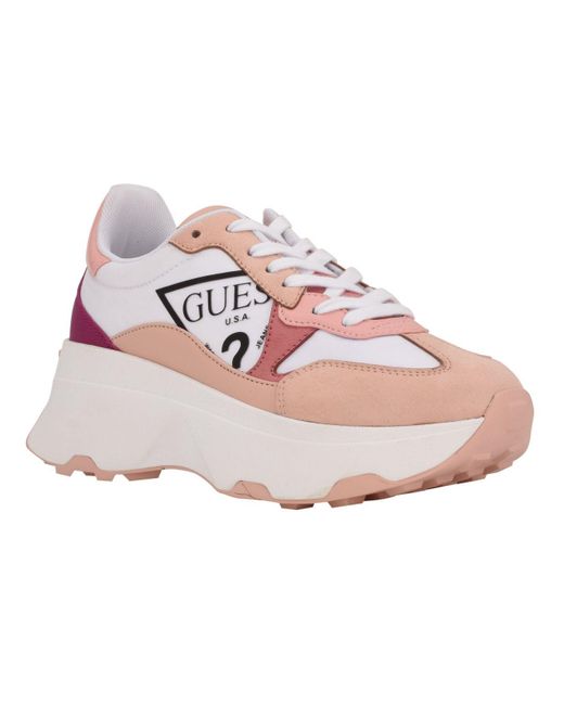 guess nappa pu sneakers