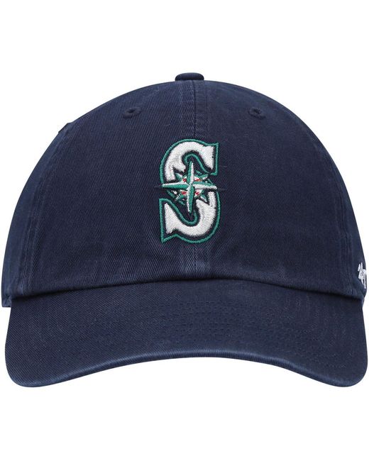 '47 Blue Seattle Mariners Clean Up Adjustable Hat for men