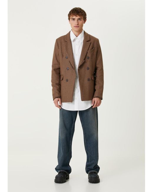 Pcfg Natural Double Breasted Blazer for men