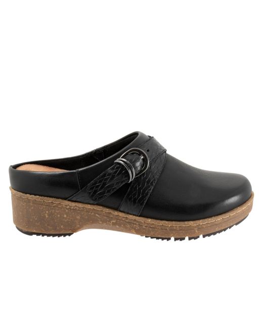 Softwalk® Black Asmara Clog