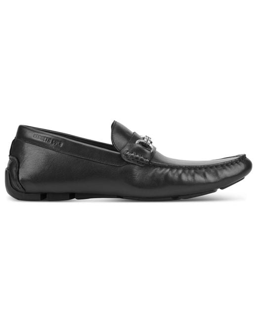 Kenneth Cole Black Theme Bit Detail Driver Casual Loafer for men