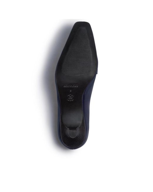 Bernardo Blue Safi Loafer Pump