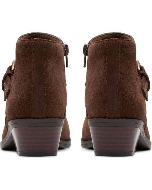 Clarks Brown Danyelle Wish Boots