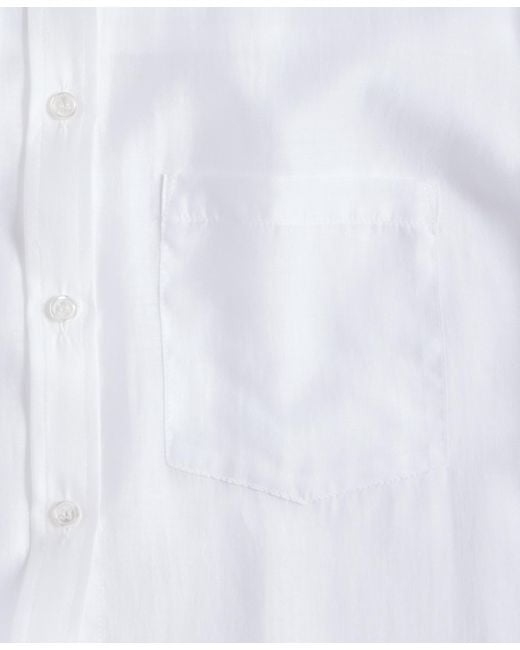 INC International Concepts White Sash-tie Tunic Shirt