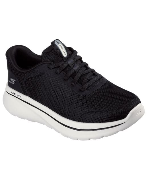 Skechers Black Go Walk Arch Fit N-joy