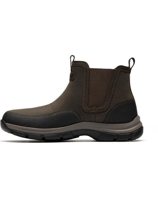 Clarks Black Collection Walpath Easy Boots for men