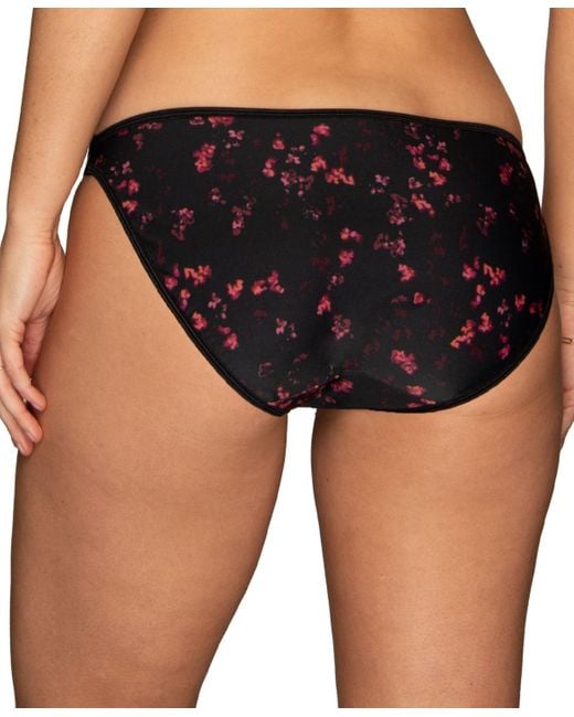 Vanity Fair Black Vanity Fair Illumination String Bikini Underwear 18108