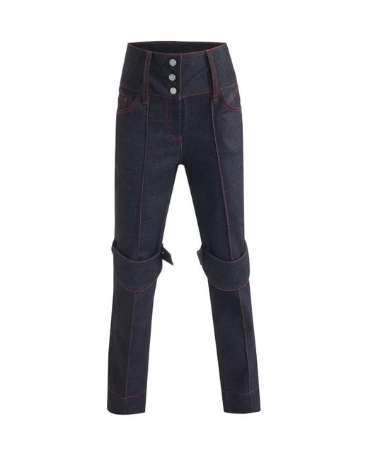 Jendue Blue Davidson Staight Leg Pants