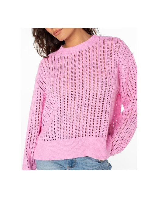 Roxy Red Flipside Long-sleeve Sweater