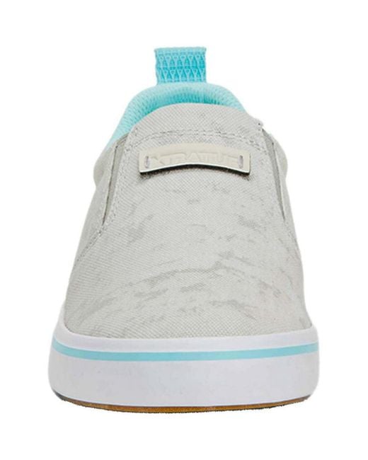 XtraTuf White Eco Sharkbyte Deck Shoe