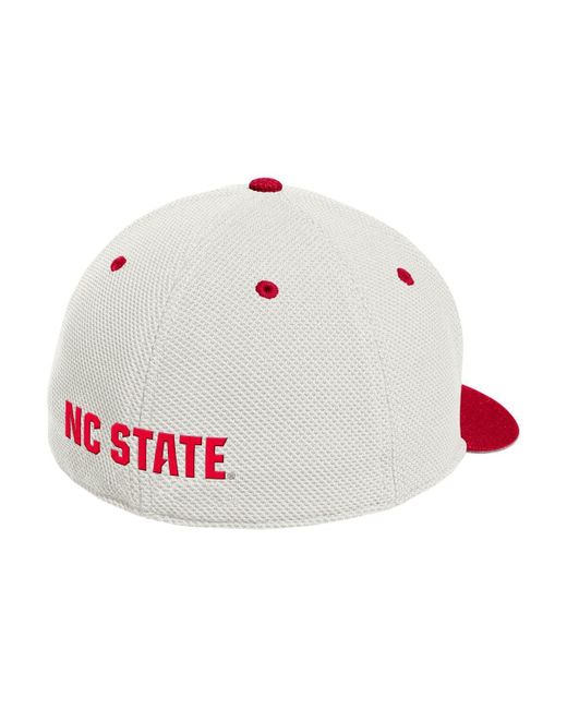 Adidas Pink Nc State Wolfpack On-field Fitted Baseball Hat for men