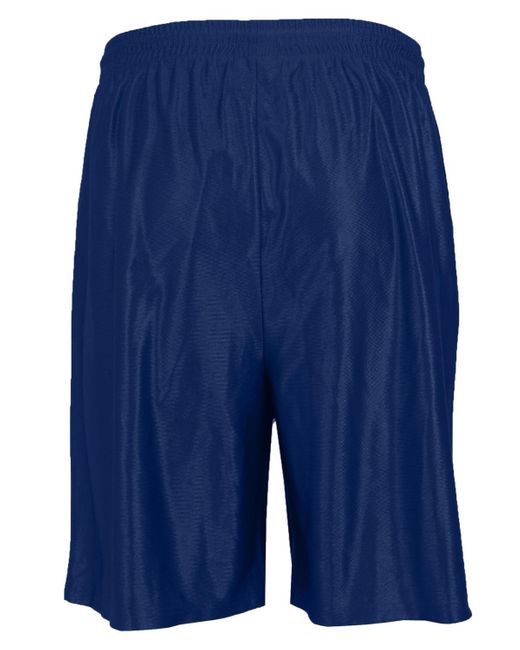 Galaxy By Harvic Blue Moisture-wicking Performance Dazzle Shorts for men