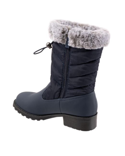 Trotters Blue Bryce Boot