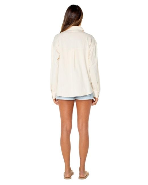 Roxy Natural Sandpiper Button-up Shirt