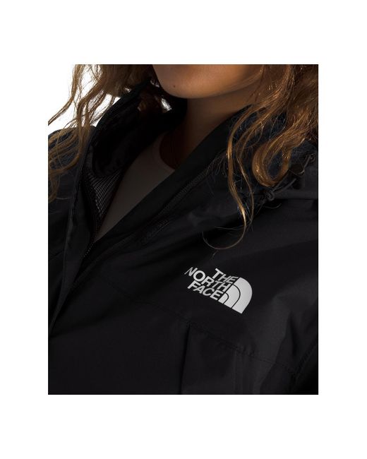 The North Face Black Antora Hooded Rain Jacket