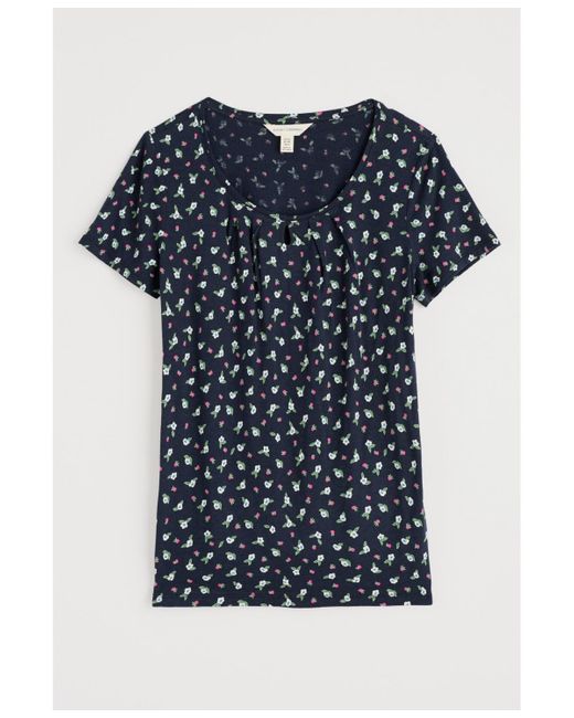 Seasalt Cornwall Blue Appletree T-shirt