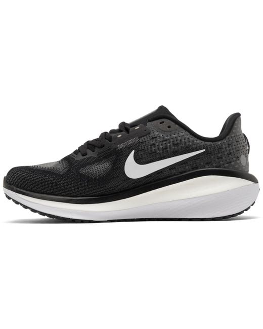 Nike Black Vomero 17 Road Running Sneakers From Finish Line