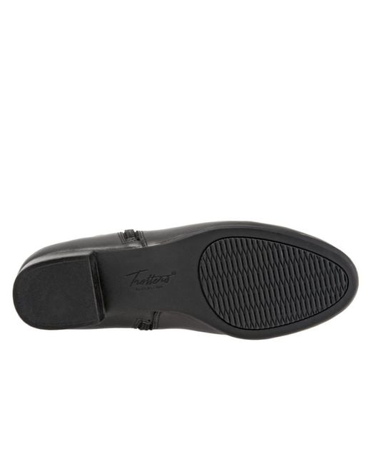 Trotters Black Major Bootie