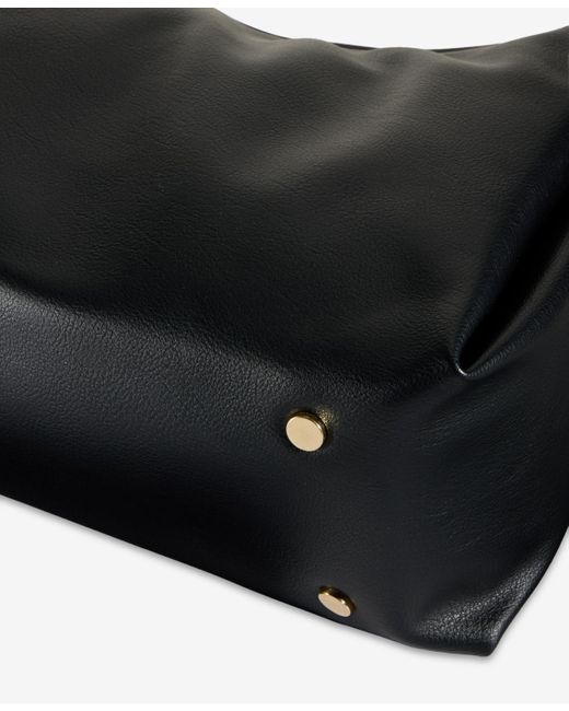 INC International Concepts Black Nattah Medium Chain Hobo