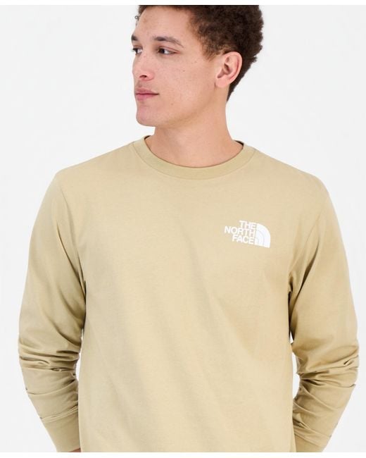The North Face Natural Evolution Throwback Graphic Long Sleeve Tee for men