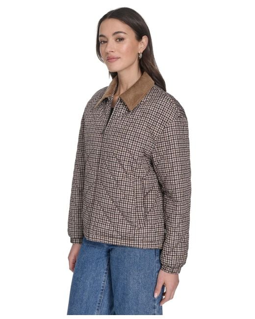 Levi's Brown Regular Diamond Quilted Jacket