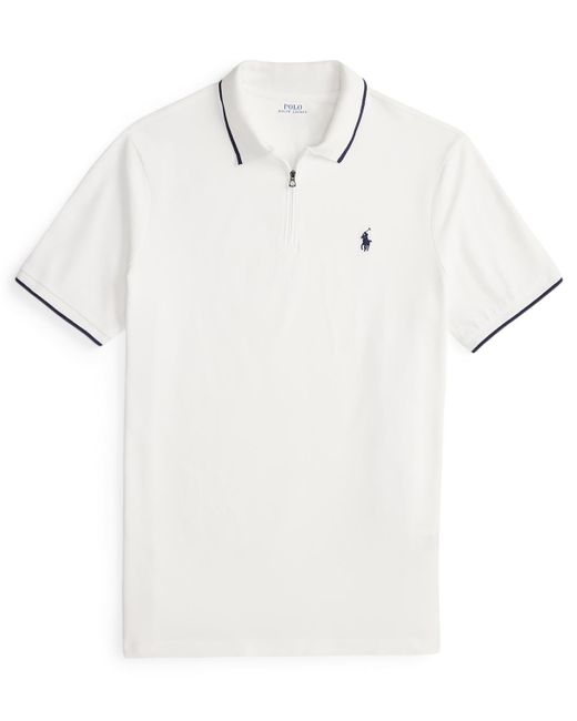 Polo Ralph Lauren Blue Classic-fit Stretch Mesh Polo Shirt for men