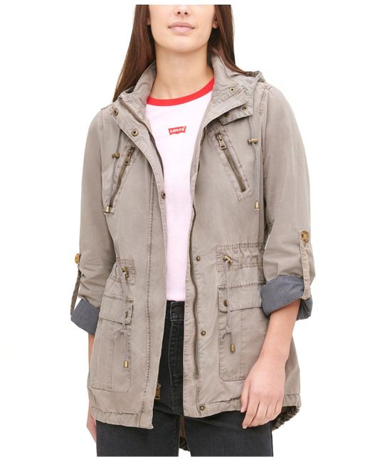 levi's hooded utility jacket