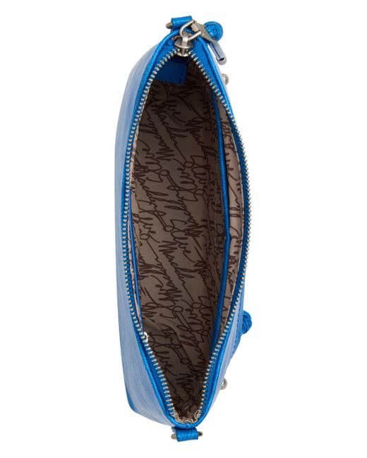 Steve Madden Blue Bjony Zipper Crossbody Bag
