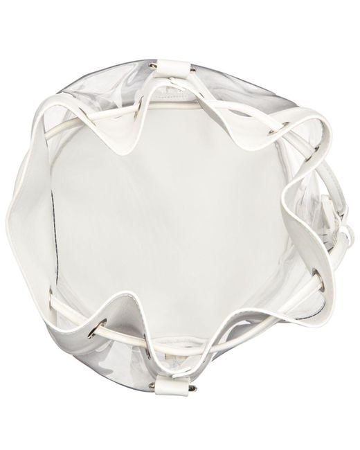 Steve madden clear bucket best sale bag