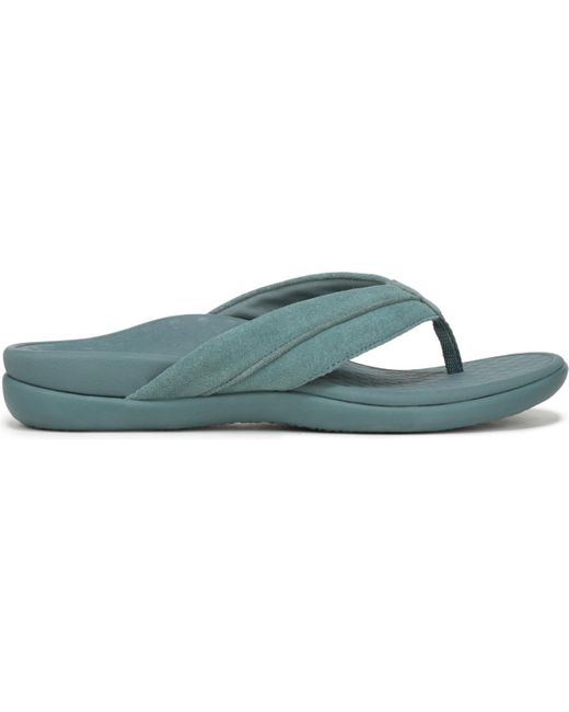 Vionic Blue Shore Thong Sandals