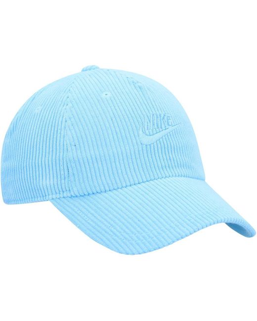 Nike Blue And Corduroy Lifestyle Club Adjustable Hat