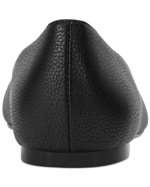 DKNY Black Darianne Ballet Flat With Logo