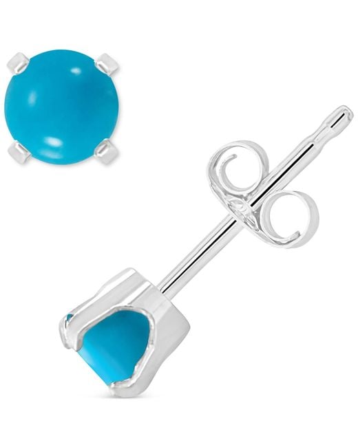 Macy's Blue Labradorite Stud Earrings