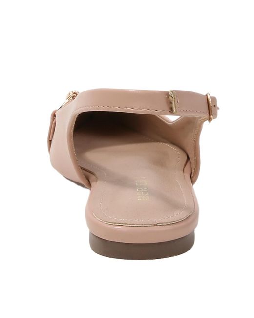 BERNESS Pink Rio02 Slingback Flats
