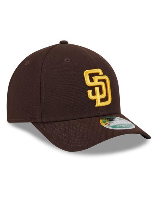 KTZ Brown San Diego Padres Player Replica 9forty Adjustable Hat for men