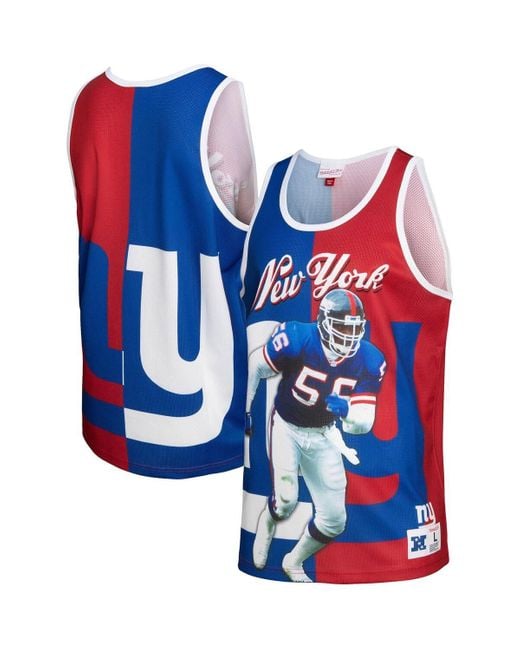Mitchell & Ness Blue Lawrence Taylor Royal for men