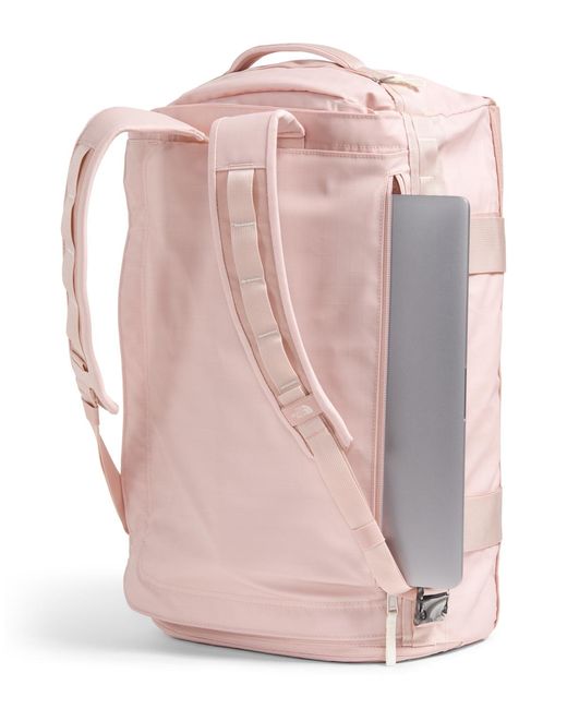 The North Face Base Camp Voyager Duffel in Pink for Men | Lyst