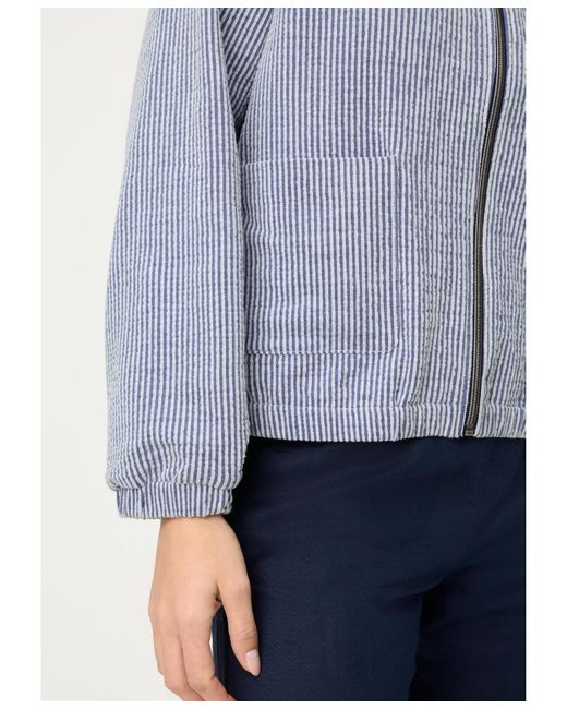 Olsen Gray Seersucker Jacket