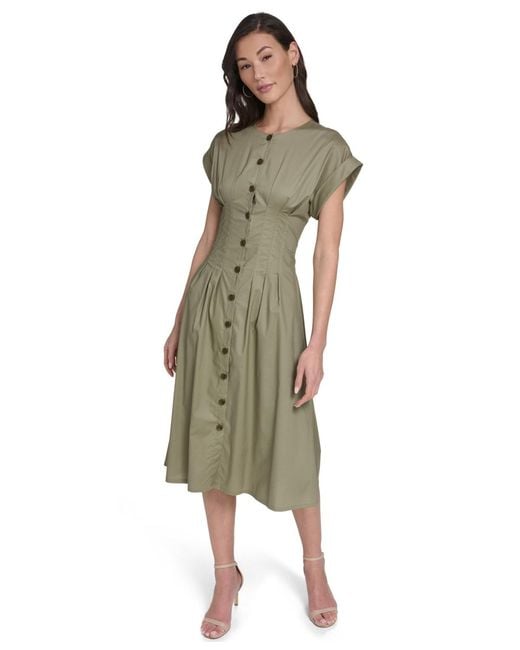 calvin klein light green dress Buy Calvin Klein Light Green Matte Shine Satin Sheath Dress from Next USA