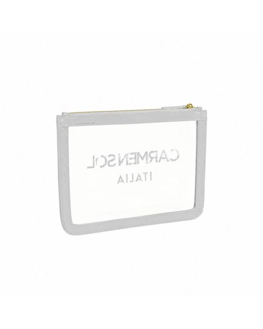 Carmen Sol White Firenze Clear Pochette Clear
