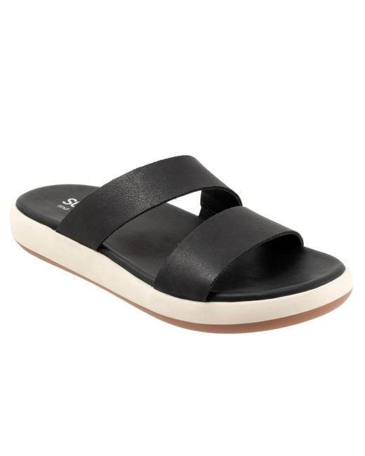 Softwalk® Black Jenna Sandals