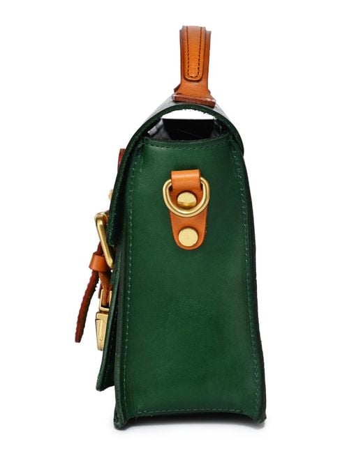 Old Trend Green Aster Mini Satchel