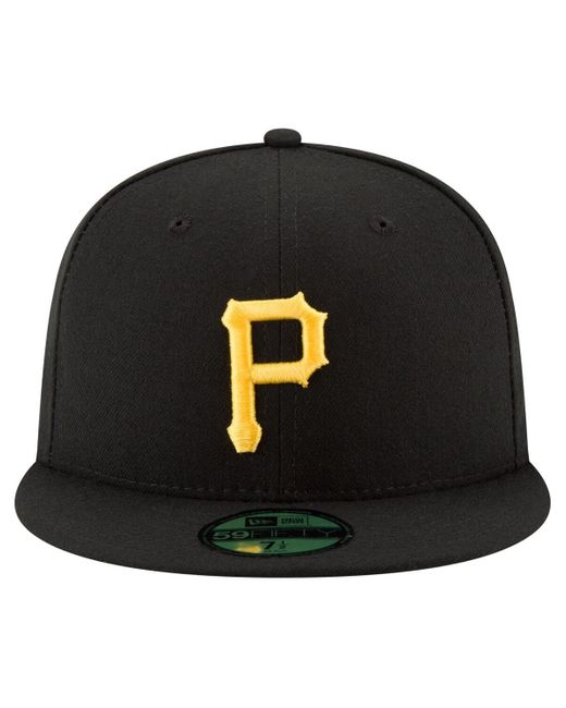 KTZ Black Paul Skenes Pittsburgh Pirates 2025 Player's Weekend 59fifty Fitted Hat for men