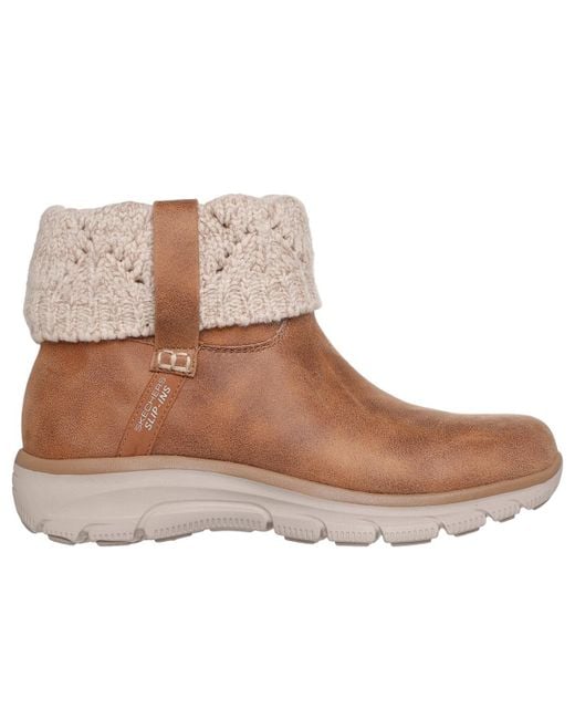 Skechers Brown Slip-ins Relaxed Fit: Easy Going