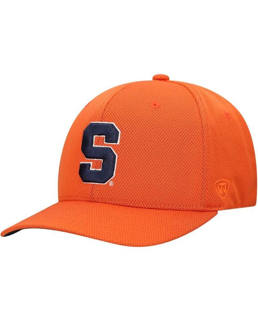 Top Of The World Orange Syracuse Reflex Hat for men