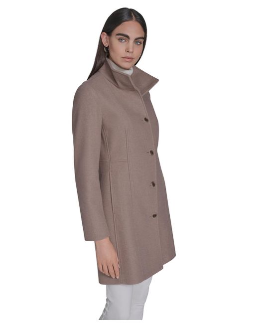 Calvin Klein Brown Walker Coat