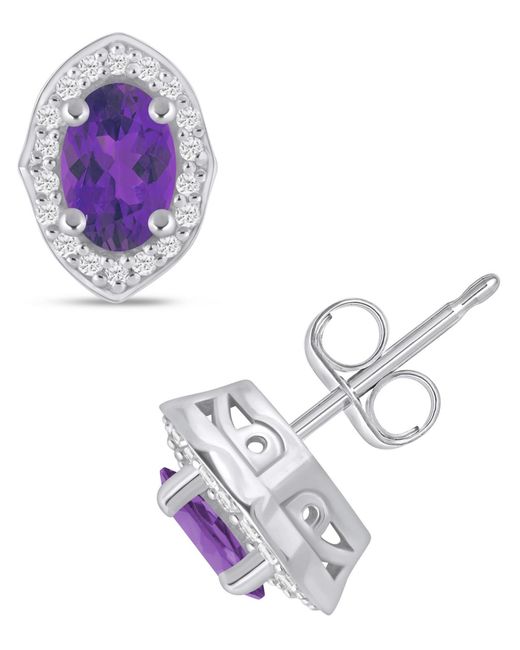 Macy's Multicolor Gemstone And Diamond ((1/5 Ct. T.w.